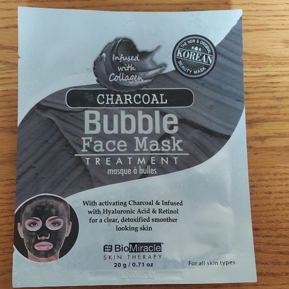 BioMiracle Charcoal Bubble Face Mask